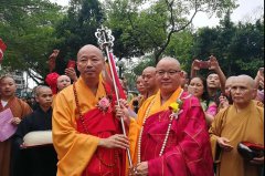 心照法师荣膺台北东和禅寺第四代方丈